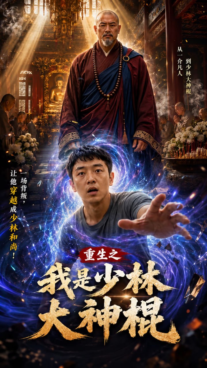 重生之我是少林大神棍海报
